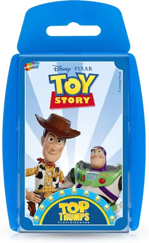 Vista 2 de Top Trumps Juego de cartas Disney Pixar Toy Story – Juegos familiares para niños y adultos – Juegos de aprendizaje – Juegos de cartas para niños