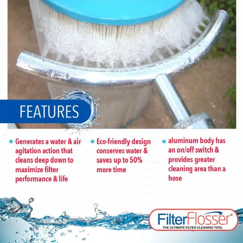 Vista 2 de El limpiador de filtros de cartucho definitivo para piscinas y jacuzzis