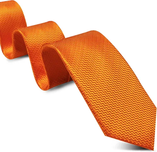Vista 63 de Barry.Wang Juego de corbatas a cuadros para hombre con pañuelo gemelos de rayas clásicas