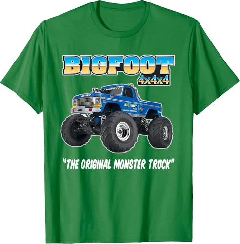 Vista 50 de Camiseta Monster Truck Gris asfalto