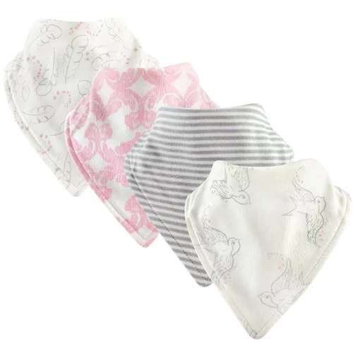 Vista 5 de Touched by Nature Baberos unisex de algodón orgánico para bebé, zorro, talla única