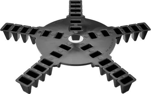 Vista 7 de Soporte para plantas Bosmere S10410 Down Under, 12 pulgadas, Negro