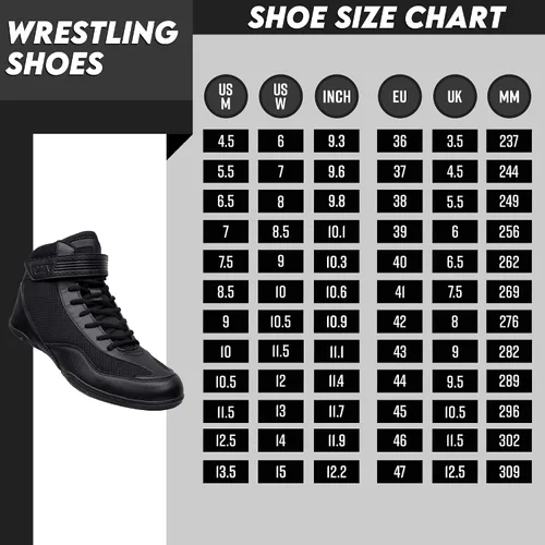 Vista 2 de CORE Zapatos de lucha Zapatos de lucha de alta tracción para hombres, mujeres, jóvenes y niños Zapatos duraderos para lucha libre, boxeo