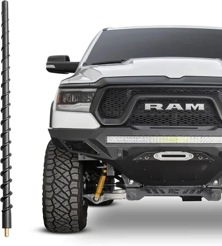 Vista 37 de KSaAuto Antena corta para Dodge Ram 1500 2500 3500 2009-2025, repuesto de antena de camión Ram Classic Warlock, 6 3/4 pulgadas, a prueba de lavado