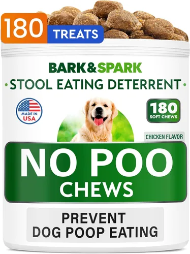 Vista 9 de BARK&SPARK NO Poo Treats - Evita el consumo de caca de perro - Tratamiento