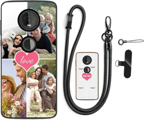 Vista 22 de Funda de teléfono con foto personalizada para Motorola Moto Z4, personaliza tu propia imagen, texto, imagen, imagen, a prueba de golpes, funda suave