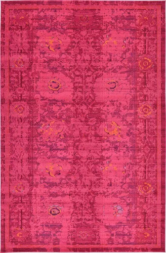 Vista 11 de Unique Loom Medici Collection - Alfombra tradicional vintage botánica azul (2' 2 x 3' 0)