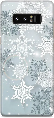 Vista 19 de Inspired Cases - Funda con textura 3D para iPhone Xs Max - Funda protectora de goma para iPhone Xs Max de Apple - Copos de nieve de invierno