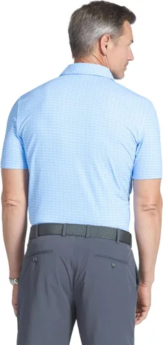 Vista 6 de IBKUL Men's Curled Waves Golf Polo