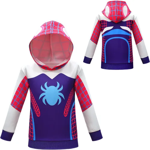 Vista 6 de Lansidun Sudadera con capucha para niños, sudadera con capucha y manga larga