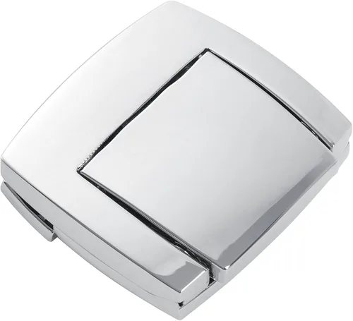 Vista 3 de TCMT Paquete de 11 cierres cromados para maletero de maquinilla de afeitar cortada King con llaves para Harley Pack Trunk Electra Glide Road King
