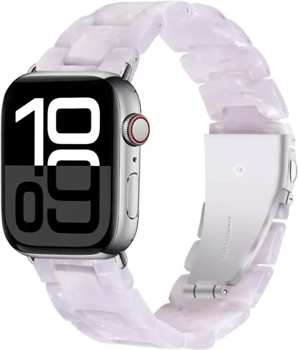 Vista 16 de Miimall Women Resin Bands for Apple Watch Series 10 9 8 7 6 5 4 3 2 1 Ultra SE Colorful Dressy Cute Classy Lightweight Comfort 38mm 40mm 41mm 42mm