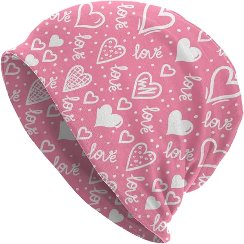 Vista 10 de LAIPUTER Gorro de punto de quimioterapia cerrado estándar para días festivos, gorra holgada y holgada para mujeres y hombres