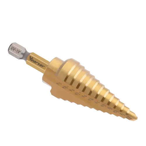 Vista 9 de Brocas rectas del paso del surco del 1/4''-1-3/8", Unibit del metal