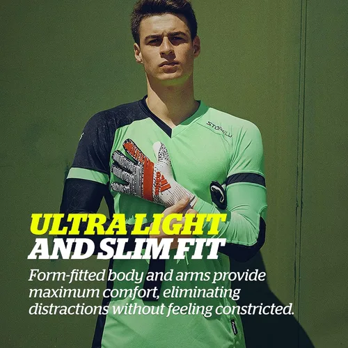 Vista 5 de Storelli ExoShield Gladiator Goalkeeper Jersey, High-Impact Protection, Sweat-Wicking, Breathable Athletic Shirt