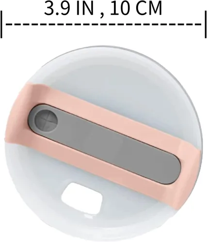 Vista 2 de Tapa de repuesto para vaso de 40 onzas, apta para vaso Stanley Adventure Quencher H2.0 de 40 onzas y 64 onzas (rosa de 40 onzas)