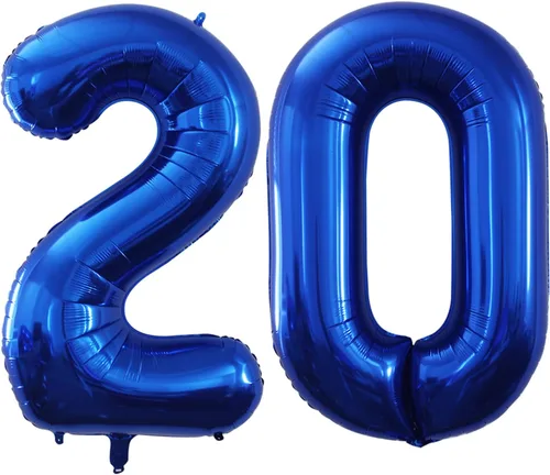 Vista 166 de Goer, conjunto de globos de papel aluminio para decoraciones de cumpleaños, globos de las letras de feliz cumpleaños y de números Oro