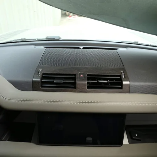 Vista 9 de Cubierta de ventilación de aire acondicionado para Land Rover Defender 110 2020 (estilo de fibra de carbono)