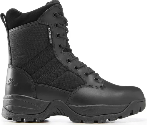 Vista 9 de Maelstrom TAC FORCE botas de trabajo tácticas militares, con cierre, de 8 pulgadas