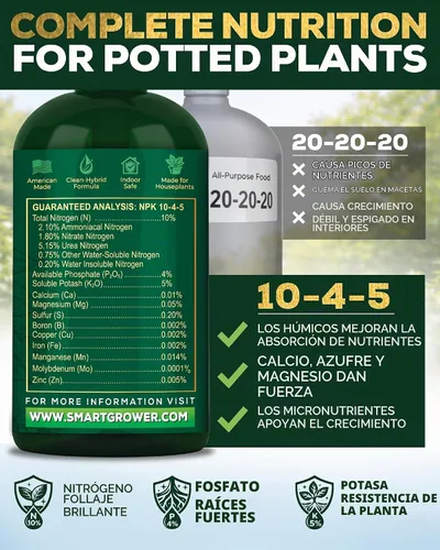 Vista 6 de Alimento vegetal para plantas de interior, fácil de limpiar, fertilizante