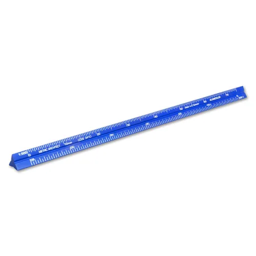 Vista 17 de Alumicolor Regla Métrica de Bolsillo para Arquitecto de Aluminio, 15CM, Negro