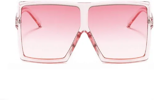 Vista 2 de W&Y YING - Gafas de sol cuadradas de gran tamaño para mujer