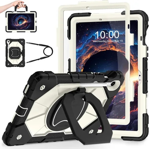 Vista 31 de WESOROL Funda para Samsung Galaxy Tab S10 Lite/S10 FE/S9 FE/S9 10.9/11 pulgadas (2025/2023), Funda para Tableta Galaxy Tab S9 a prueba de golpes