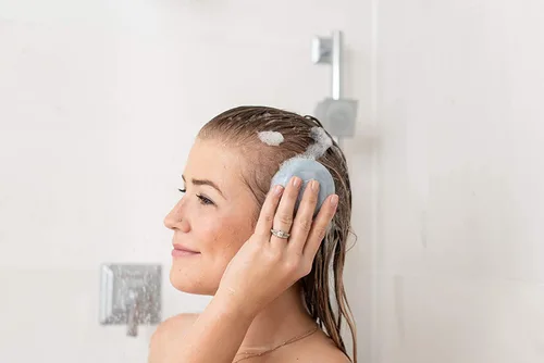 Vista 5 de Soapbox Barra acondicionadora de carbón activado, desintoxica el cabello y el cuero cabelludo, bajo plástico e ingredientes limpios libres