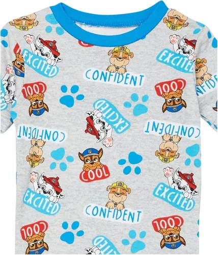 Vista 9 de Nickelodeon Boys' Paw Patrol 6-Piece Snug-fit Cotton Pajamas Set