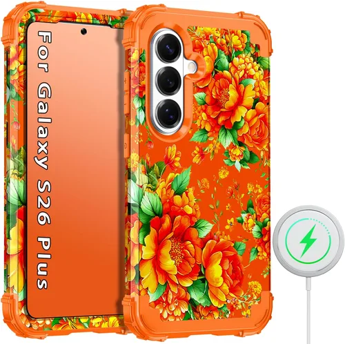 Vista 24 de Hekodonk Funda para Galaxy A17 5G, tres capas de protección resistente a prueba de golpes, plástico duro+silicona suave, funda protectora de cuerpo