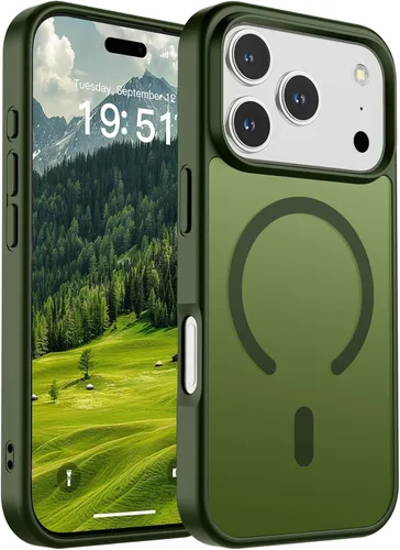 Vista 107 de SUPFINE Funda magnética para iPhone SE 2022 (3ª)/2020 (2ª), iPhone 8 (compatible con MagSafe) (protección contra caídas de grado militar), funda