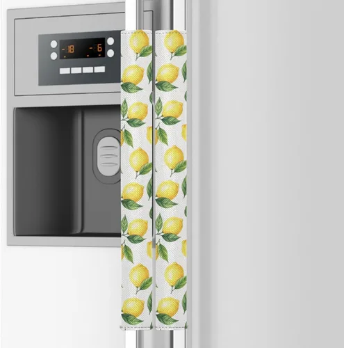 Vista 11 de Juego de 2 fundas para manija de puerta de refrigerador