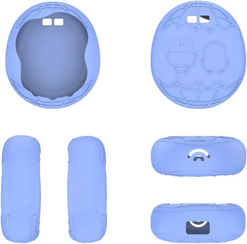 Vista 4 de Funda de silicona de repuesto compatible con Tamagotchi Uni, funda suave anticaída para Tamagotchi Uni, accesorios con cordón para el dedo