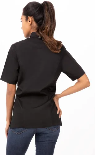 Vista 2 de Chef Works Abrigo de chef Springfield para mujer