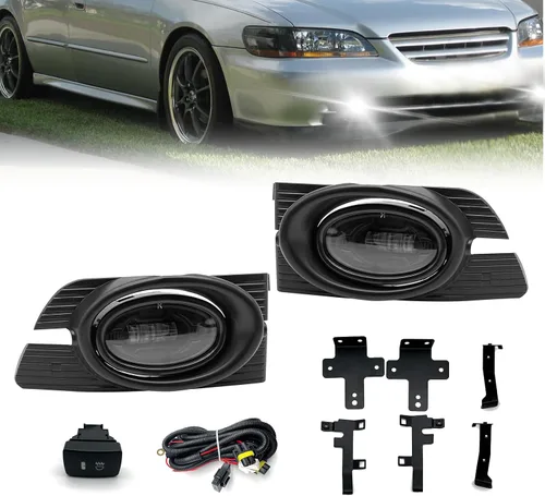 Vista 48 de Shocklight Luces antiniebla LED de repuesto para Dodge Ram 1500 2009-2012, Dodge Ram 2500 3500 2010-2018 Lámparas antiniebla izquierda y derecha