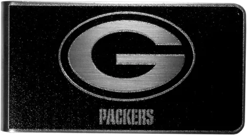 Vista 18 de Siskiyou NFL Unisex Black and Steel Money Clip