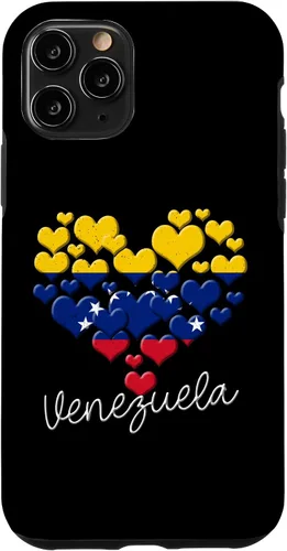 Vista 29 de Funda para iPhone 17 con diseño de corazón hispano con bandera venezolana con orgullo de Venezuela