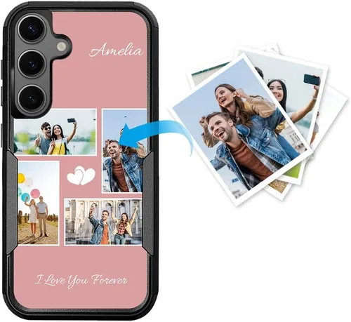 Vista 37 de Funda de teléfono personalizada para Galaxy S20 FE 5G, funda para teléfono multifoto, funda protectora resistente de doble capa a prueba de golpes