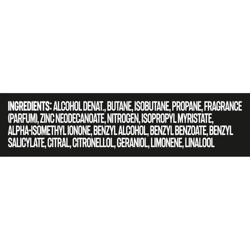 Vista 7 de AXE Body Spray 4 unidades Negro 48 horas Todo Fresco 2.9 oz