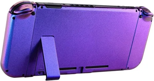 Vista 9 de eXtremeRate - Placa trasera para Nintendo Switch Console NS Joycon con carcasa de mando de mano con botones de juego completo carcasa de repuesto