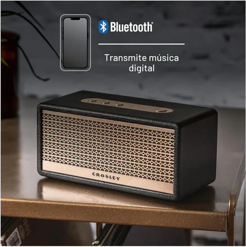 Vista 3 de Crosley CR3113A-BK Montero - Altavoz Bluetooth portátil pequeño