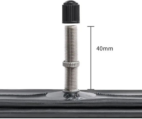 Vista 2 de 2 tubos para neumáticos de bicicleta eléctrica de 20 x 4, 20 x 4.5, válvula Scharder TR4A-40L (102/114-406), tubos interiores compatibles con tubos