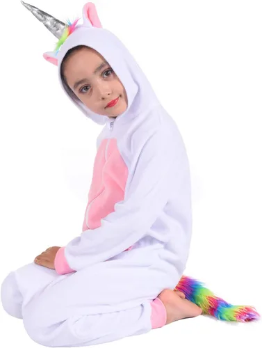 Vista 7 de Besutolife Disfraces de unicornio para niñas, disfraz de unicornio para cosplay, fiesta de juegos familiares