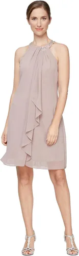 Vista 9 de S.L. Fashions Vestido tubo halter joya para mujer (Petite y Regular)