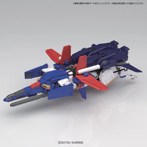Vista 5 de Bandai Hobby MG 1/100 ZZ Gundam Ver.Ka ZZ Gundam Modelo Kit Figura