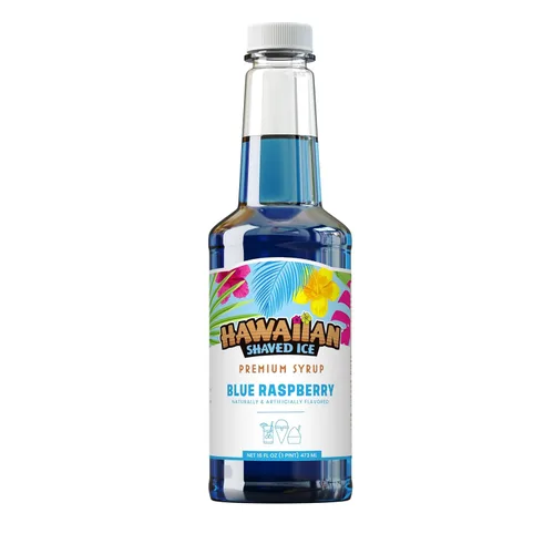 Vista 28 de Jarabe de Ahijado Helado Hawaiian Shaved Ice, Tamaño Pinta, Sabor Sangre de Tigre, Ideal para Raspaditas, Soda Italiana, Paletas, No Necesita