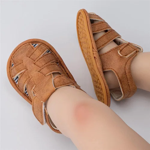 Vista 3 de Save Beautiful - Sandalias de verano para bebé, niños, una suela suave y antideslizante. Zapatos para los primeros pasos