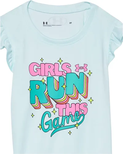 Vista 65 de Under Armour baby-girls Ua Terrazzo Leopard Heart SetShort Set