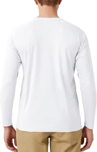 Vista 4 de Men's Activewear Basic Outdoor Series Sun Protection Long Sleeve Quick Dry Shirt