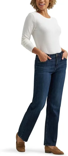 Vista 4 de Lee - Jeans rectos de ajuste relajado para mujer, legendarios Bewitched